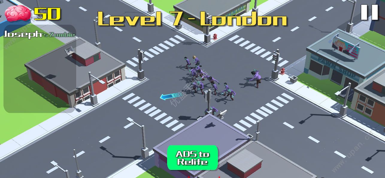 拥挤都市僵尸版游戏官方最新版图2: