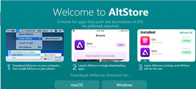 苹果AltStore应用程序app官方手机版图1: