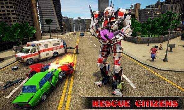 救援城市变形救护机器人游戏安卓版图2: