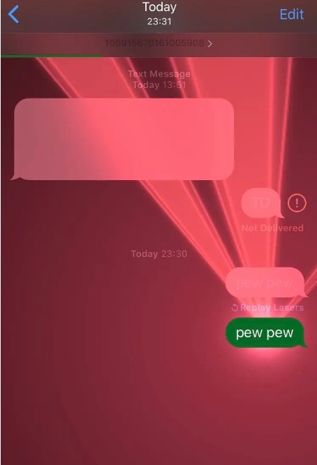 pew pew短信激光怎么弄？pew pew短信激光操作方法[多图]