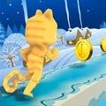 猫咪冰雪跑酷游戏