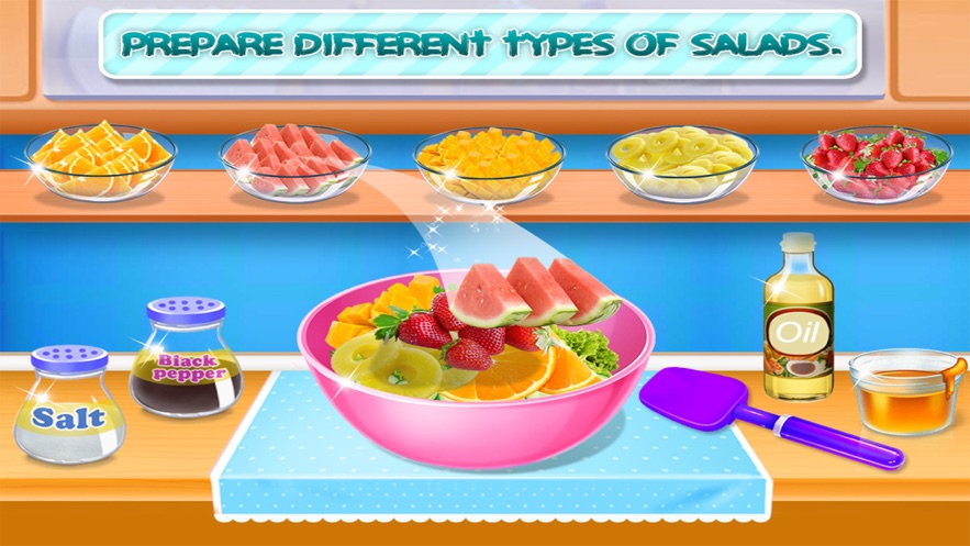 水果和蔬菜沙拉制造商游戏安卓版图2: