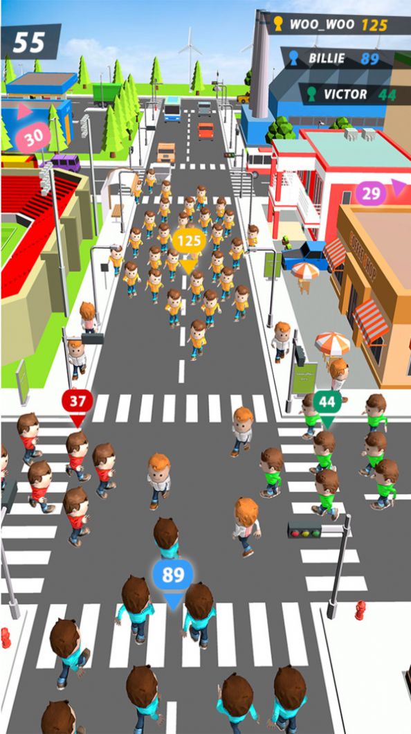 拥挤的人群城市游戏中文版图3: