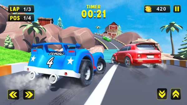 儿童赛车模拟器2020游戏安卓版图1: