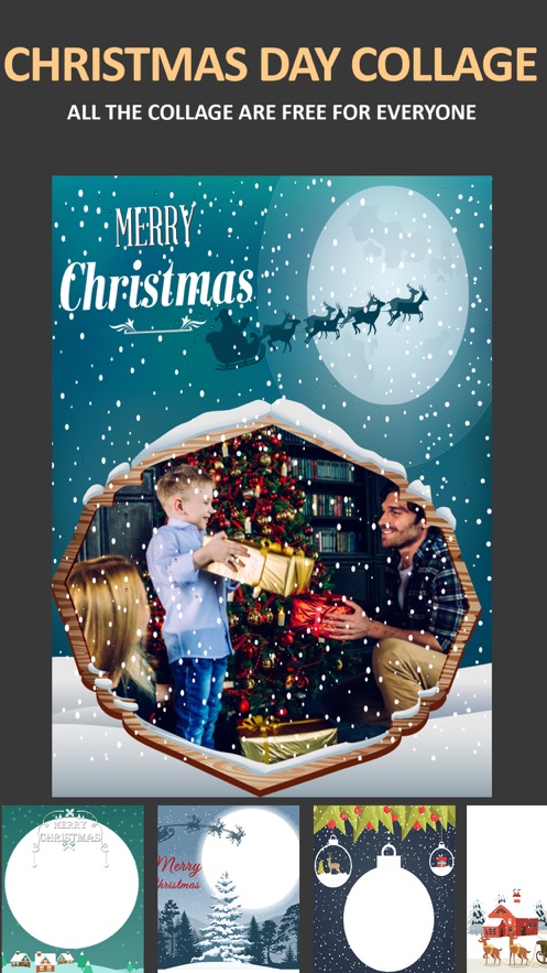 圣诞相框编辑器app软件最新版图3: