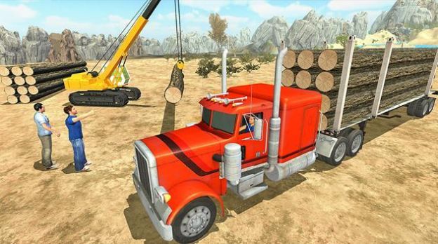野外卡车货运驾驶模拟器游戏中文版图3: