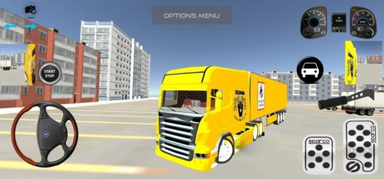 大型卡车停车模拟游戏中文版图1: