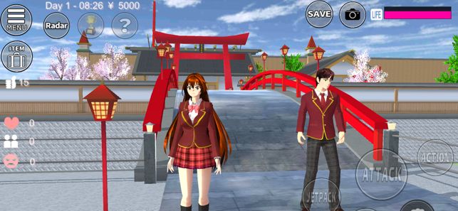 校园生活模拟器3游戏汉化最新版图2: