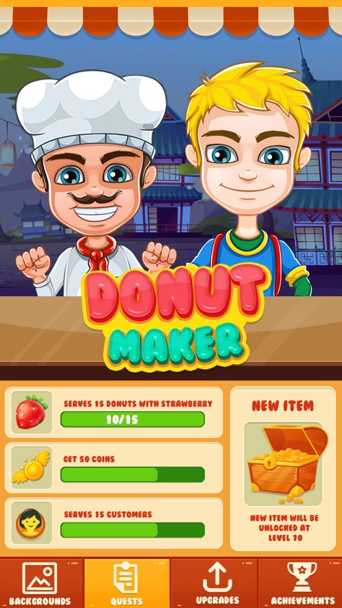 甜甜甜圈制作者甜点游戏2020手机版图3:
