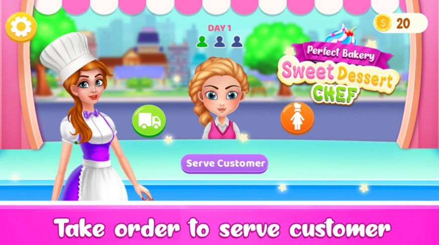 甜面包店甜点厨师游戏免费版图1:
