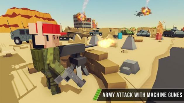 块状军队现代战争打击游戏安卓版图2: