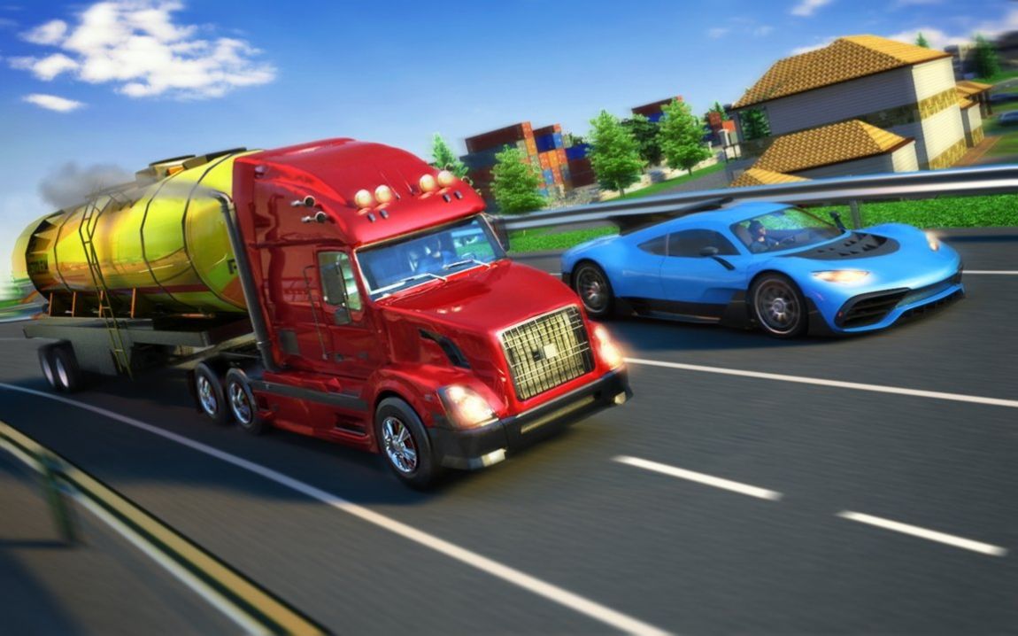 卡车游戏模拟长途运货游戏中文版图片1