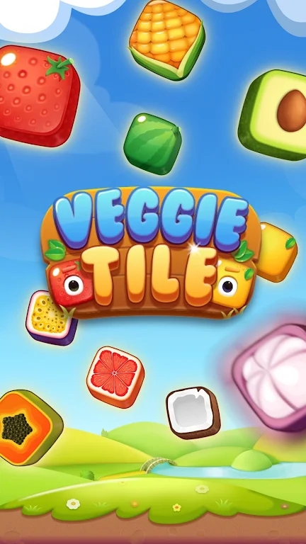 蔬菜方块拼图游戏中文版(Veggie Tile)图3: