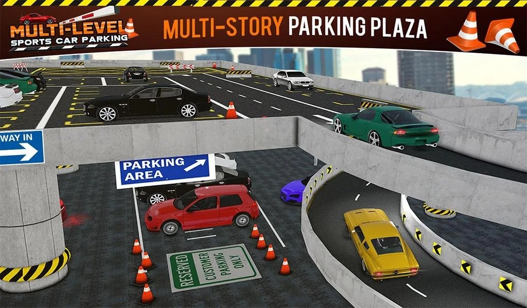 多层跑车停车模拟器游戏图3