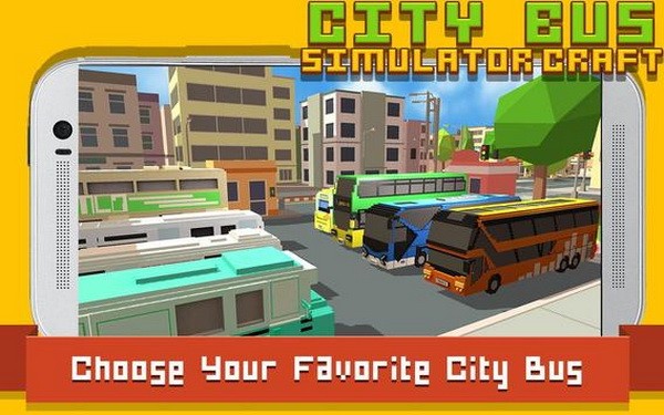 方块城市公交车游戏图2