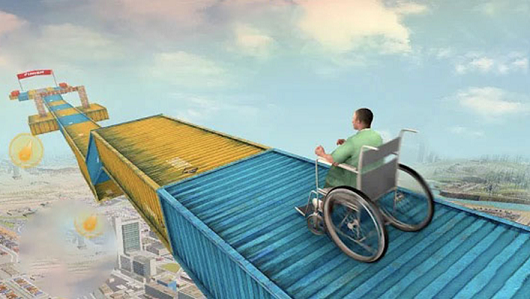 疯狂轮椅赛博朋克世界游戏官方版图3: