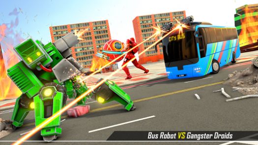终极火球巴士机器人游戏图2