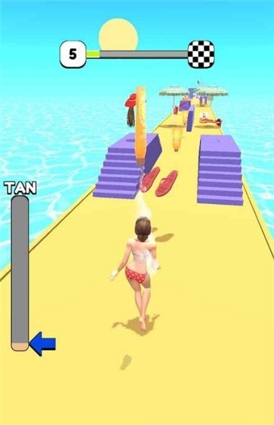 海滩女王跑酷游戏安卓版图片1