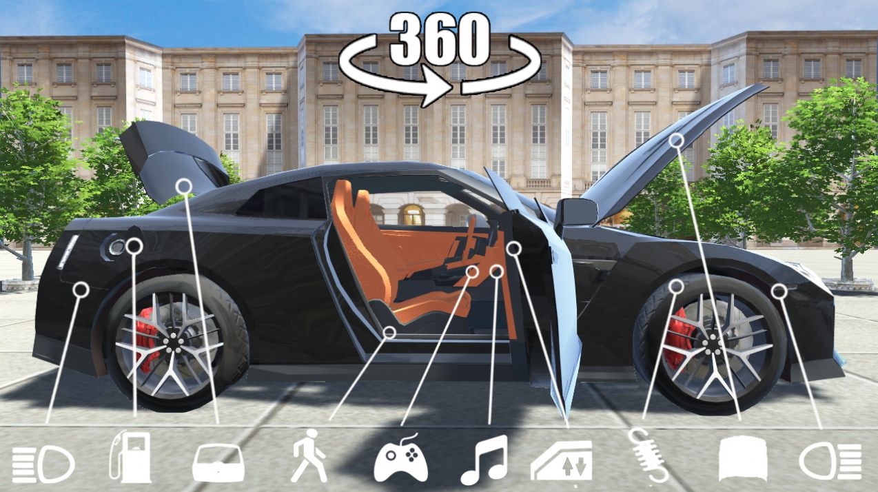 可以开GTR的手机赛车游戏_GTR赛车游戏模拟器​_GTR汽车模拟器中文版下载​
