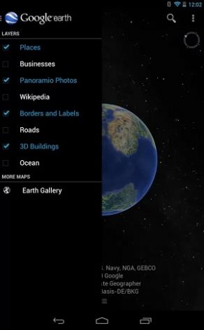 谷歌地球app正版免费版下载中文版（Google Earth）图1: