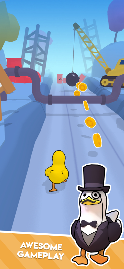 鸭子跑酷游戏下载安装最新版图2: