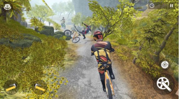 3D模拟自行车越野赛游戏图1