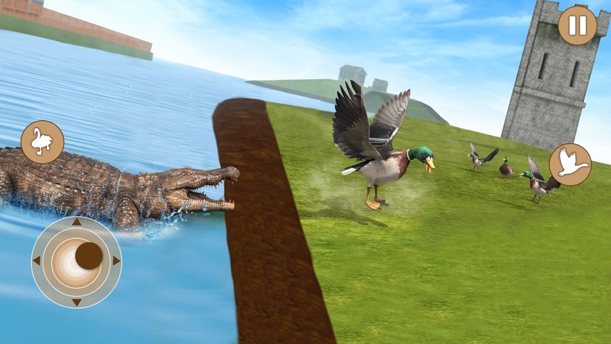 真正的鸭子生活模拟器3D游戏图1