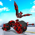 飞行蝙蝠自行车机器人游戏