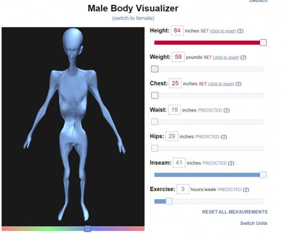 bodyvisualizer模拟器网页合集