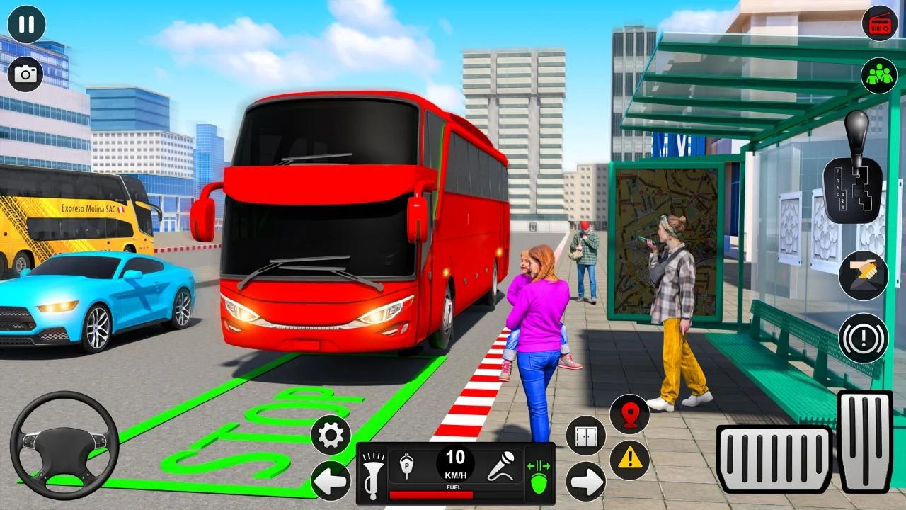 长途汽车巴士驾驶游戏中文版（City Bus Transport Simulator）图3: