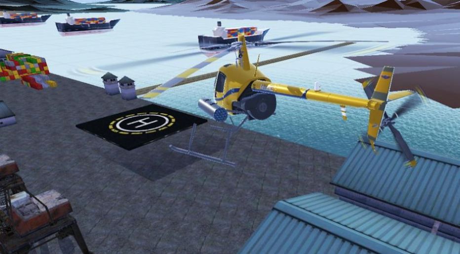 真实直升机驾驶模拟器游戏中文版（Realistic Helicopter Simulator）图2:
