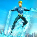 水族超级英雄游戏中文版（Aqua Snow Frost Superhero） v1.0