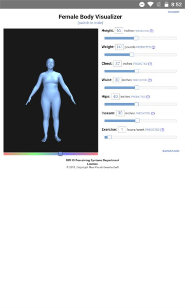 body visualizer苹果手机版最新版2023图1: