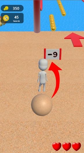 铺满沙子跑游戏中文版（SandyRun）图1: