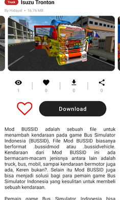 印尼巴士模拟器模组大卡车版下载最新版2023图2: