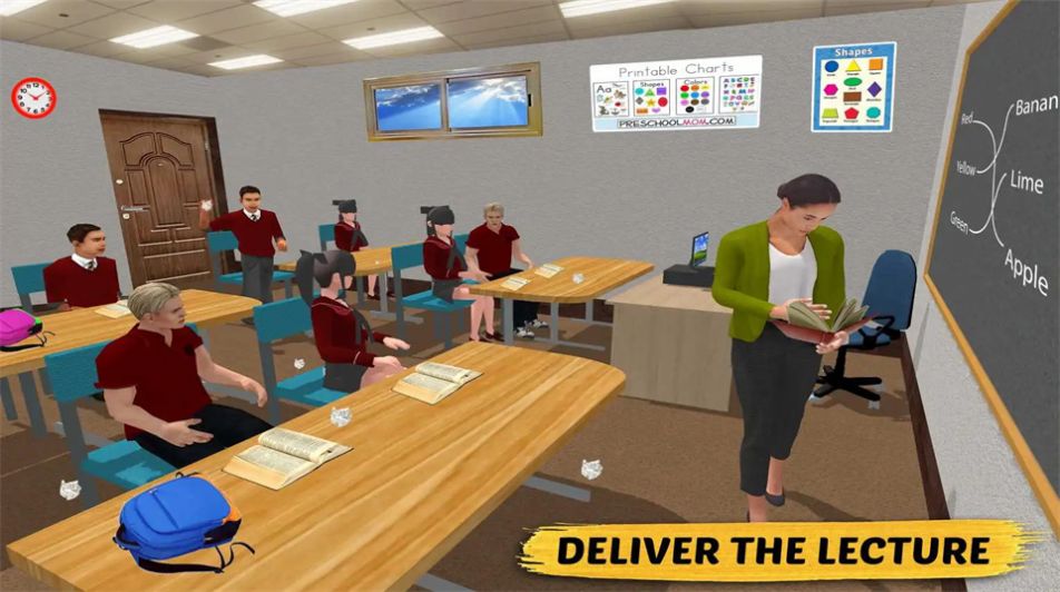 虚拟高中教师模拟器下载安装手机版最新版图3: