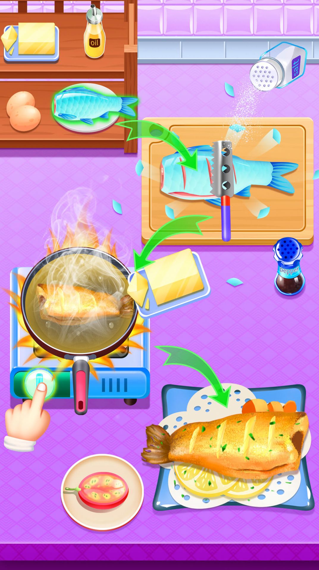 美食专属烹饪达人游戏无广告最新版图片2