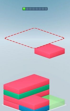 方块叠加消除游戏图1