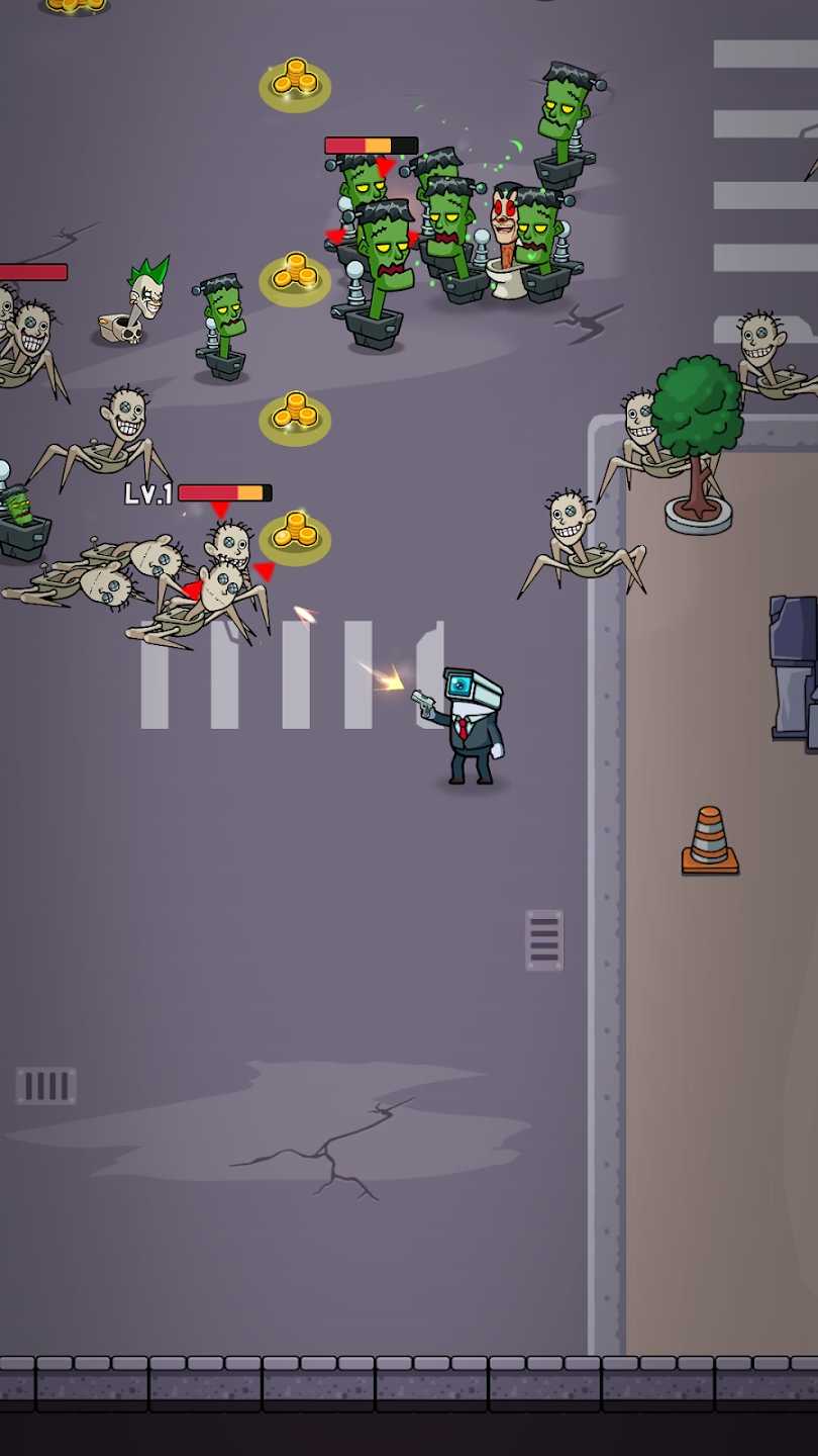 厕所怪物生存之战游戏安卓版下载图3: