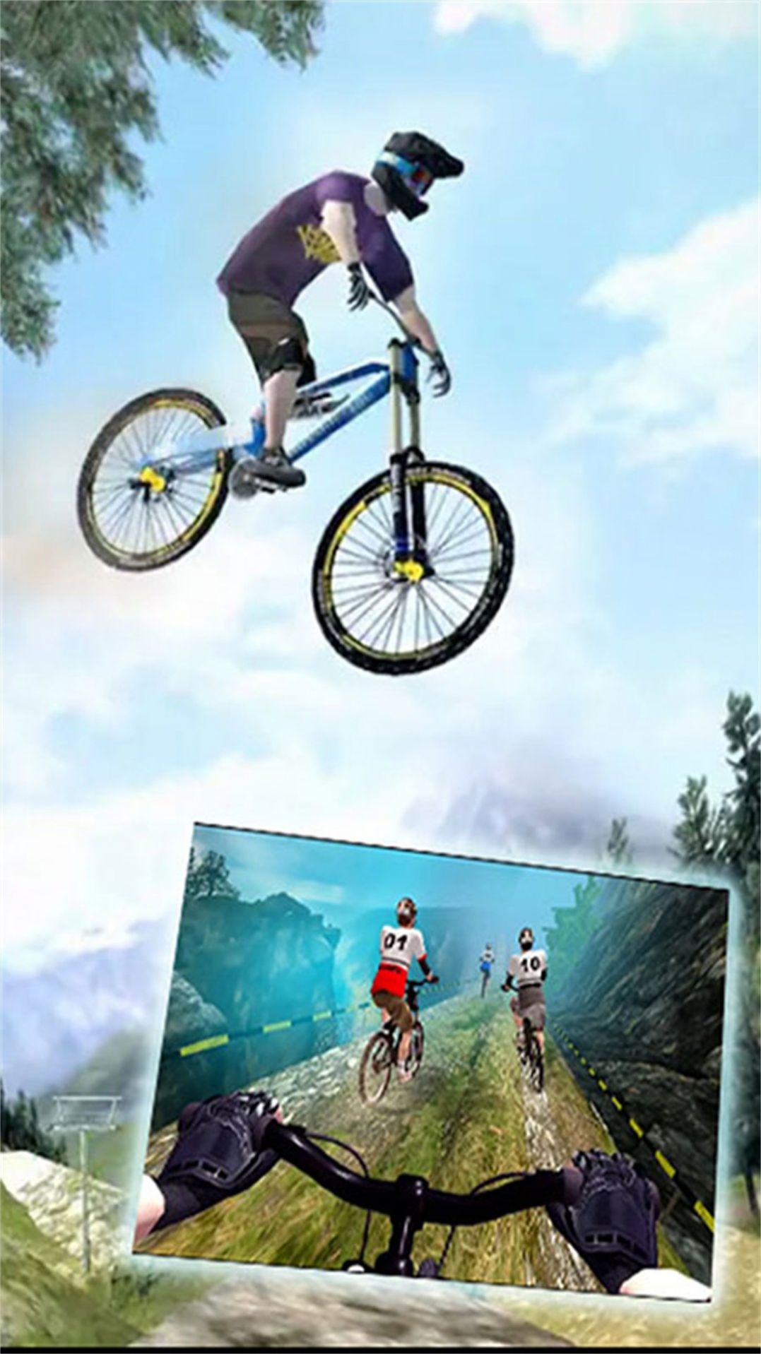 竞速自行车手游戏最新版图片1