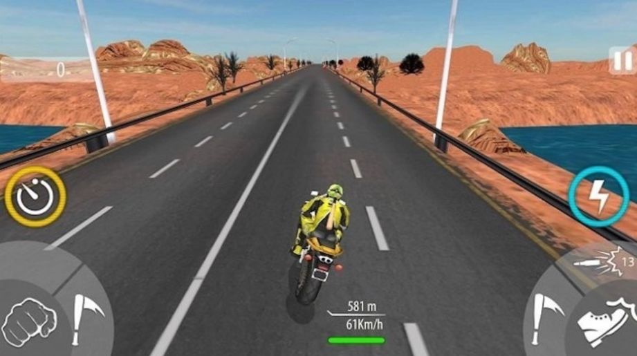 公路摩托真实模拟3D游戏最新版图1: